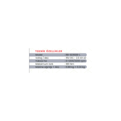 HaisPro Vidalama RB-SD1608-L