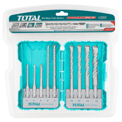 Total 9’LU SDS Plus Kırıcı Matkap Ucu Seti TACSDL30901