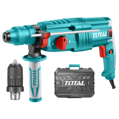 Total Kırıcı Delici Matkap TH308268-2  800W 2.5J | BMC Çantalı Profesyonel Matkap Seti