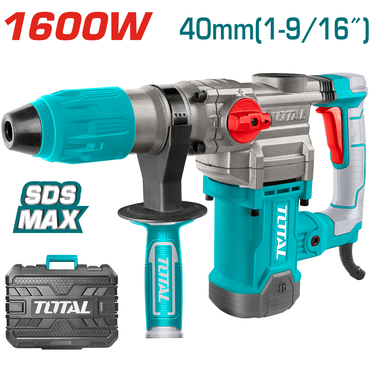 Total SDS MAX 6 KG KIRICI DELİCİ TH1163855 | 10J Güçlü Profesyonel Beton ve Kırım Makinesi
