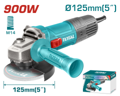TOTAL Avuç Taşlama Makinesi TG10912556E 900W 115/125mm