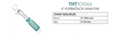 Total 6'' Kurbağacık Anahtar THT101066