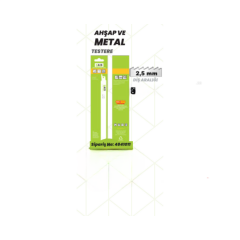 HAIS 225 mm 2.5 mm Ahşap ve Metal Tilki Kuyruğu Testere Bıçağı Panç ve Testere Aksesuarları