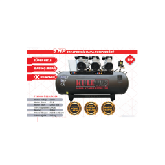 Kuletas 300 LT Süper Hızlı Hava Kompresörü | 9 HP