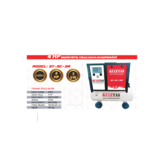 Kuletaş SY-SC-3A 4 HP Vidalı Hava Kompresörü